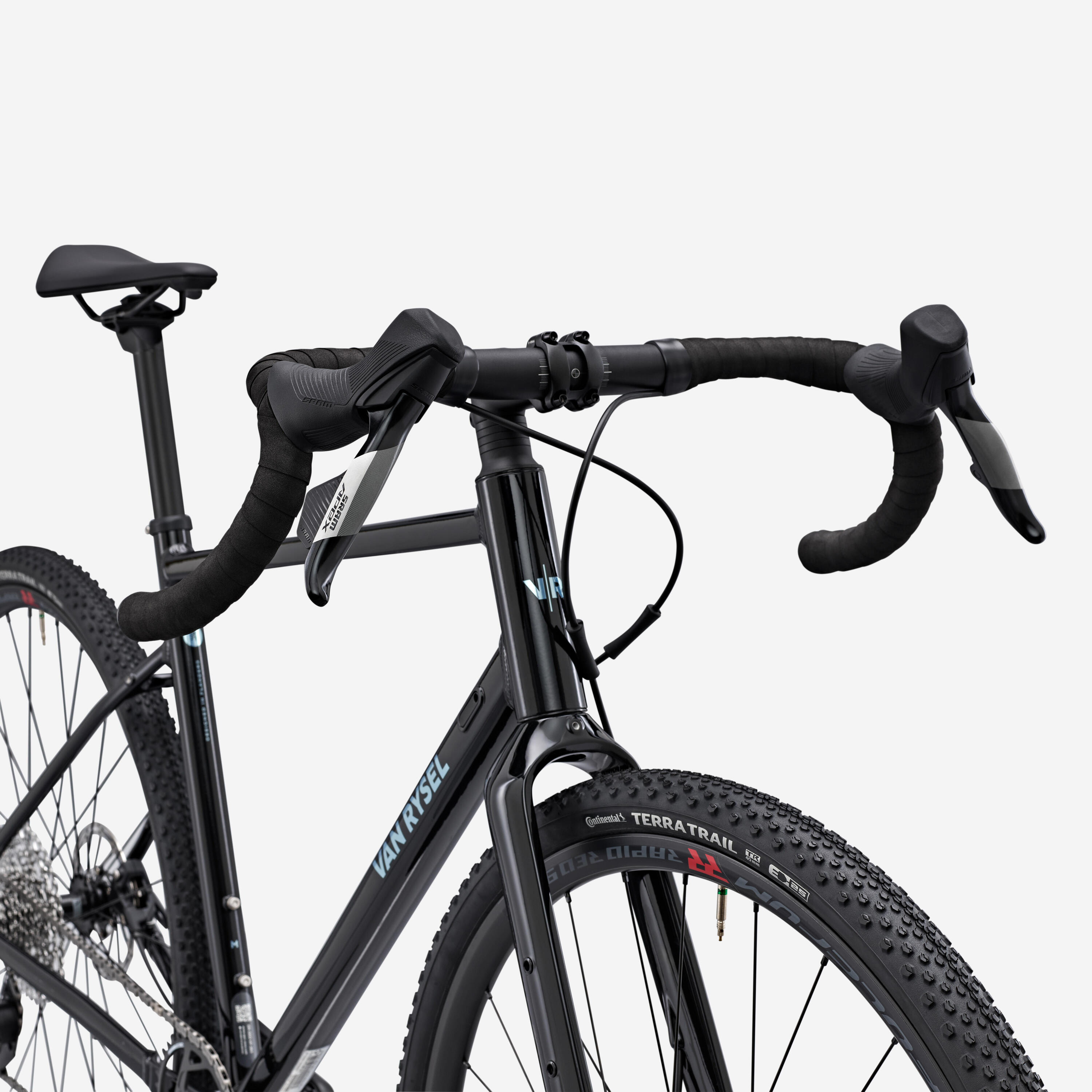 Bicicleta de Gravel SRAM Apex AXS 1x12v, GRVL AF Preto 6/12