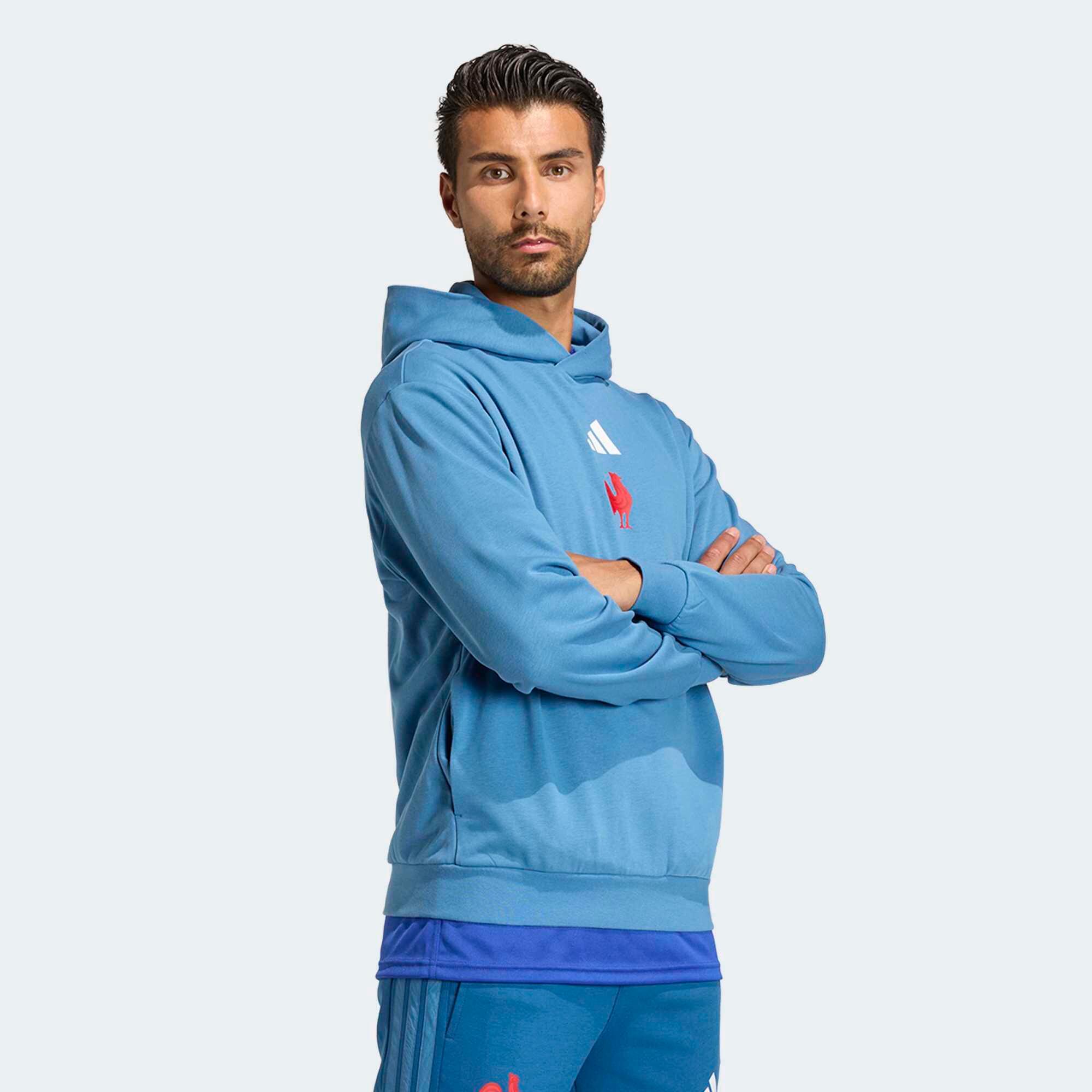 SWEAT FRANCE RUGBY ADULTE ADIDAS 2026 4/6
