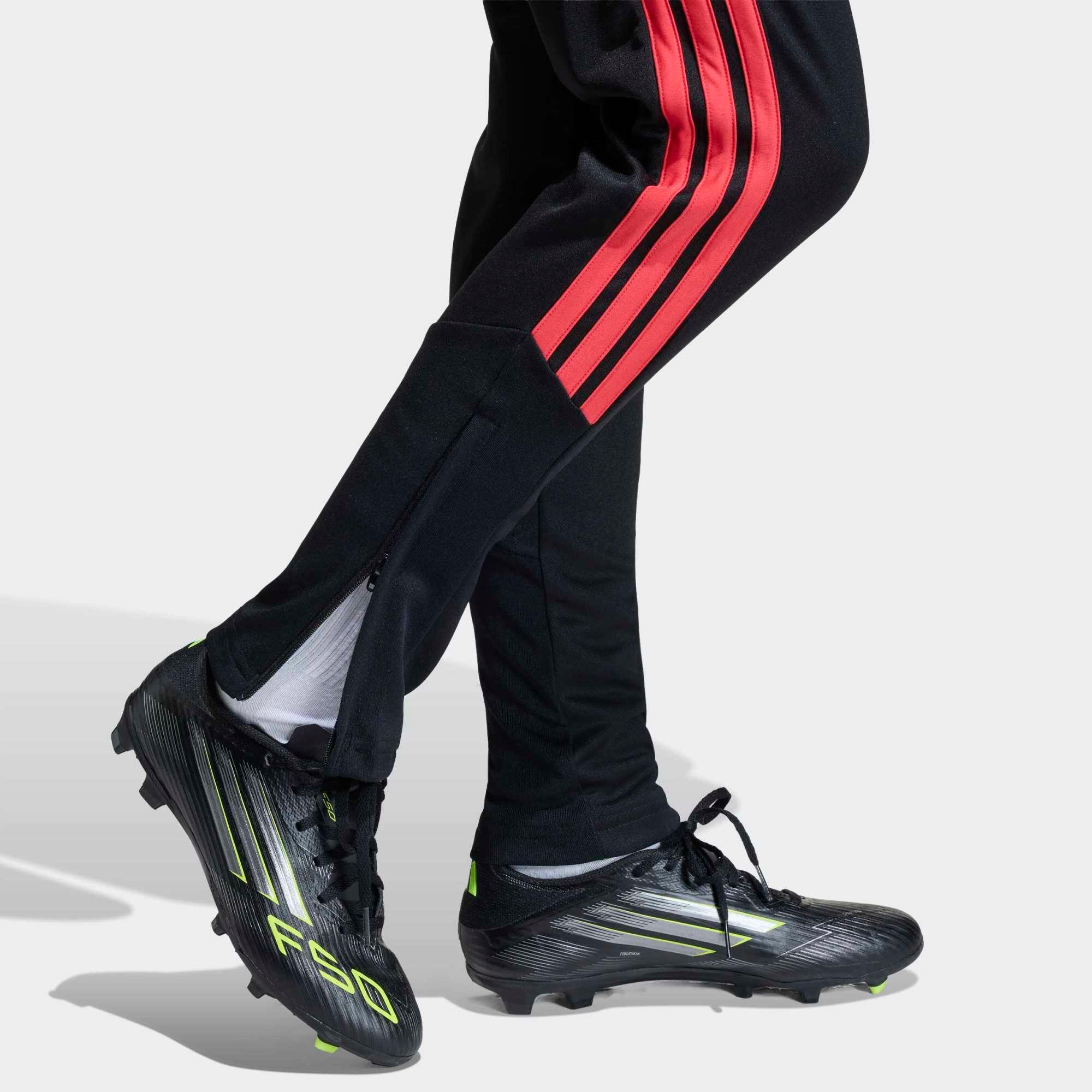 Calças de Treino de Futebol Criança Adidas Tiro 26 Vermelho 7/8