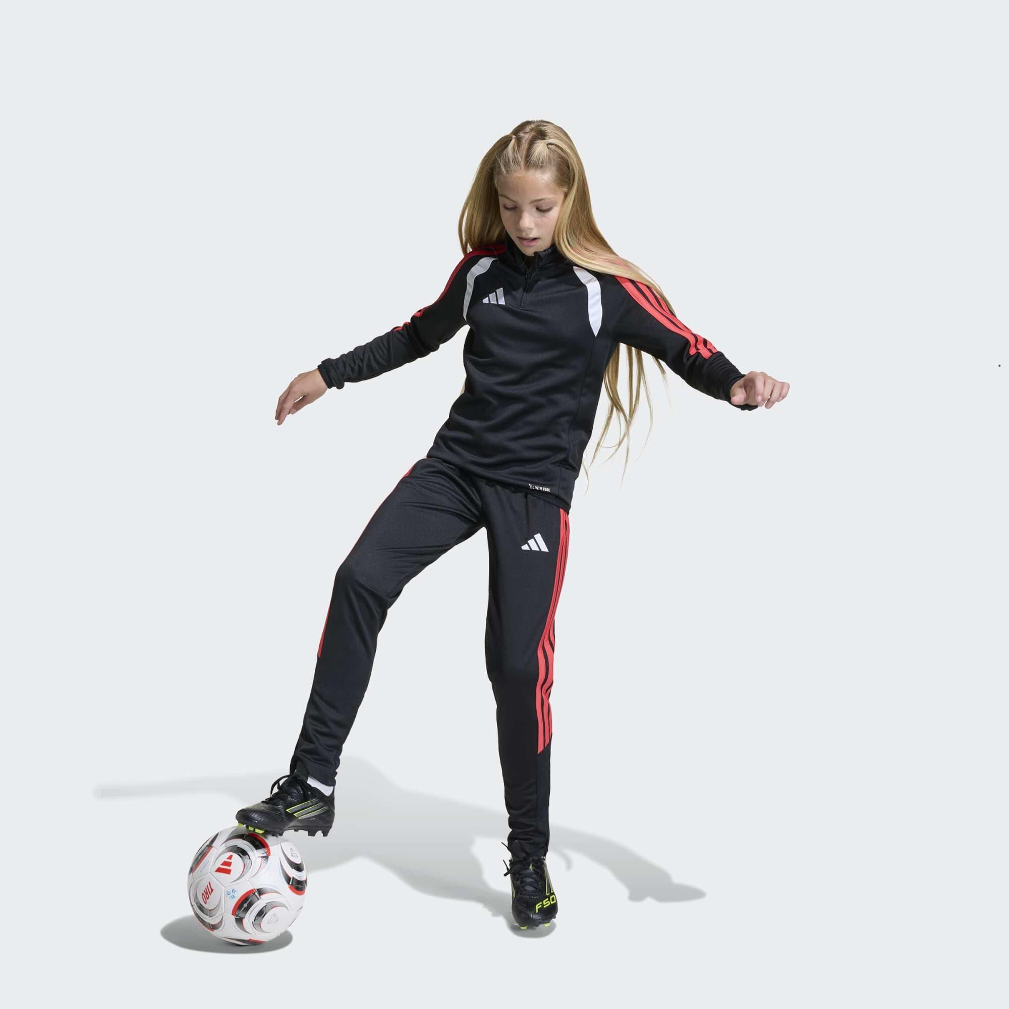Calças de Treino de Futebol Criança Adidas Tiro 26 Vermelho 8/8