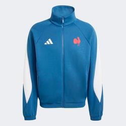 VESTE DE RUGBY XV DE FRANCE ADULTE, VESTE SUPPORTER FFR BLEU