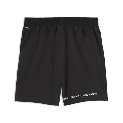 Pantaloncini Puma uomo palestra HYROX regular fit traspiranti neri