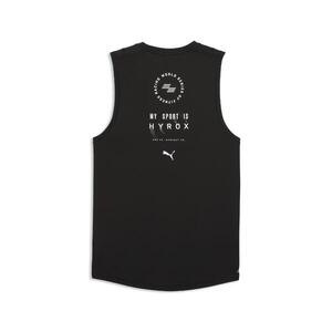 Camiseta Sin Mangas Hyrox Hombre Negro