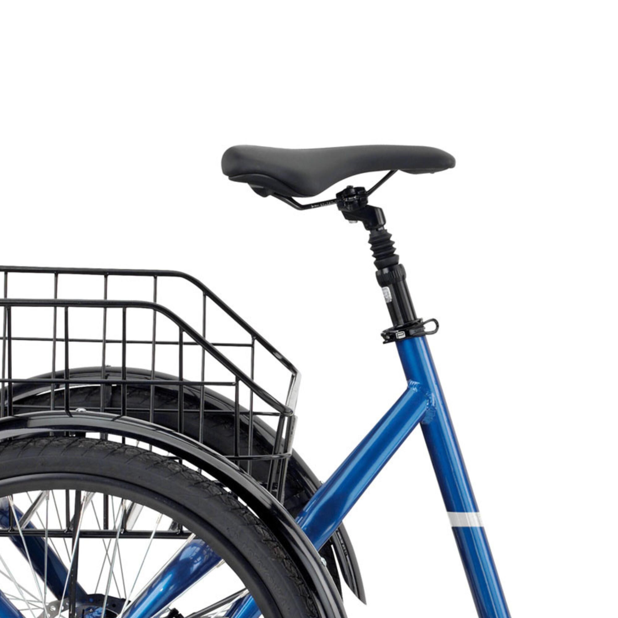 Triciclo de carga trasera 24" MONTY JOG24 Azul -CD 3/5