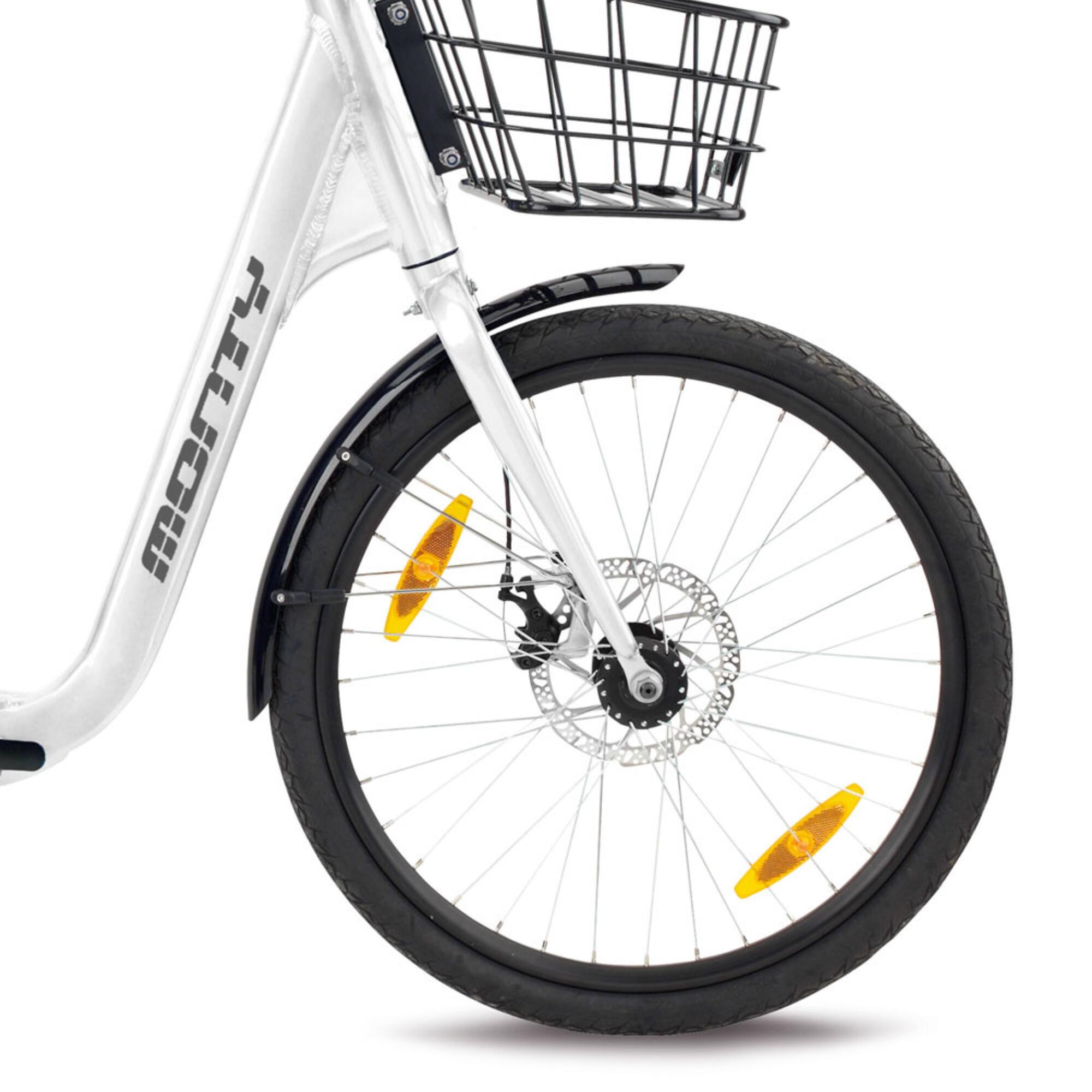 Triciclo de carga trasera 24" MONTY JOG24  Blanco -CD 3/5