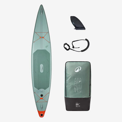 DECATHLON SUP-Board 900 Explo Touring mit Finne, Leash und Tasche.