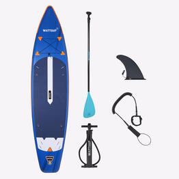 Pack  Stand up paddle SILVER 11&#039;6 Wattsup, 1 à 2 personnes (jusqu&#039;à 150kg)