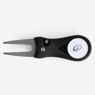 Golf Automatic Divot Repair Tool Black