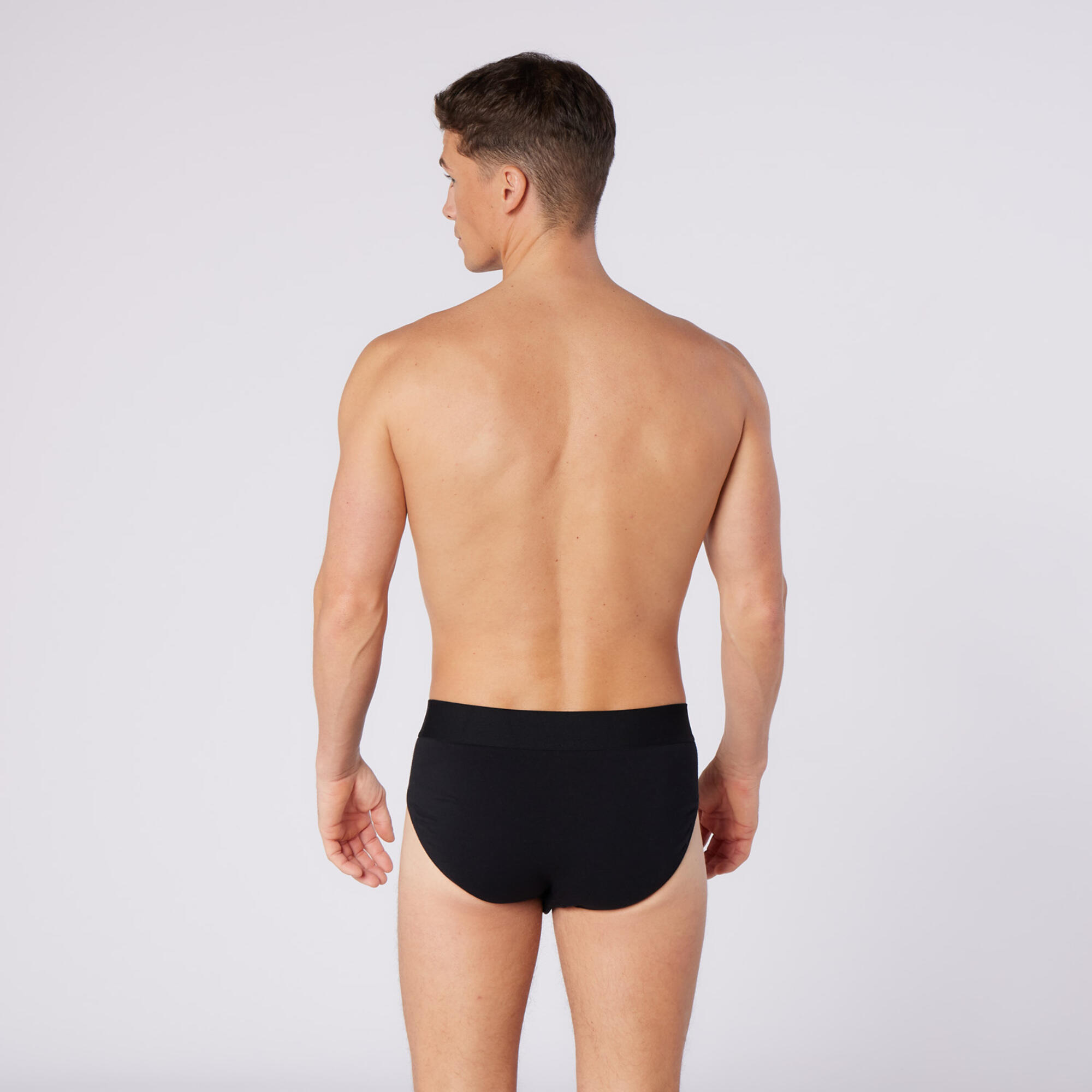 Slips en coton homme, noir, lot de 3 4/8