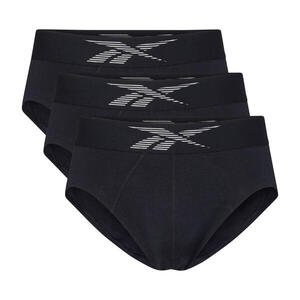 Calzoncillos Hombre Negro Algodón x3