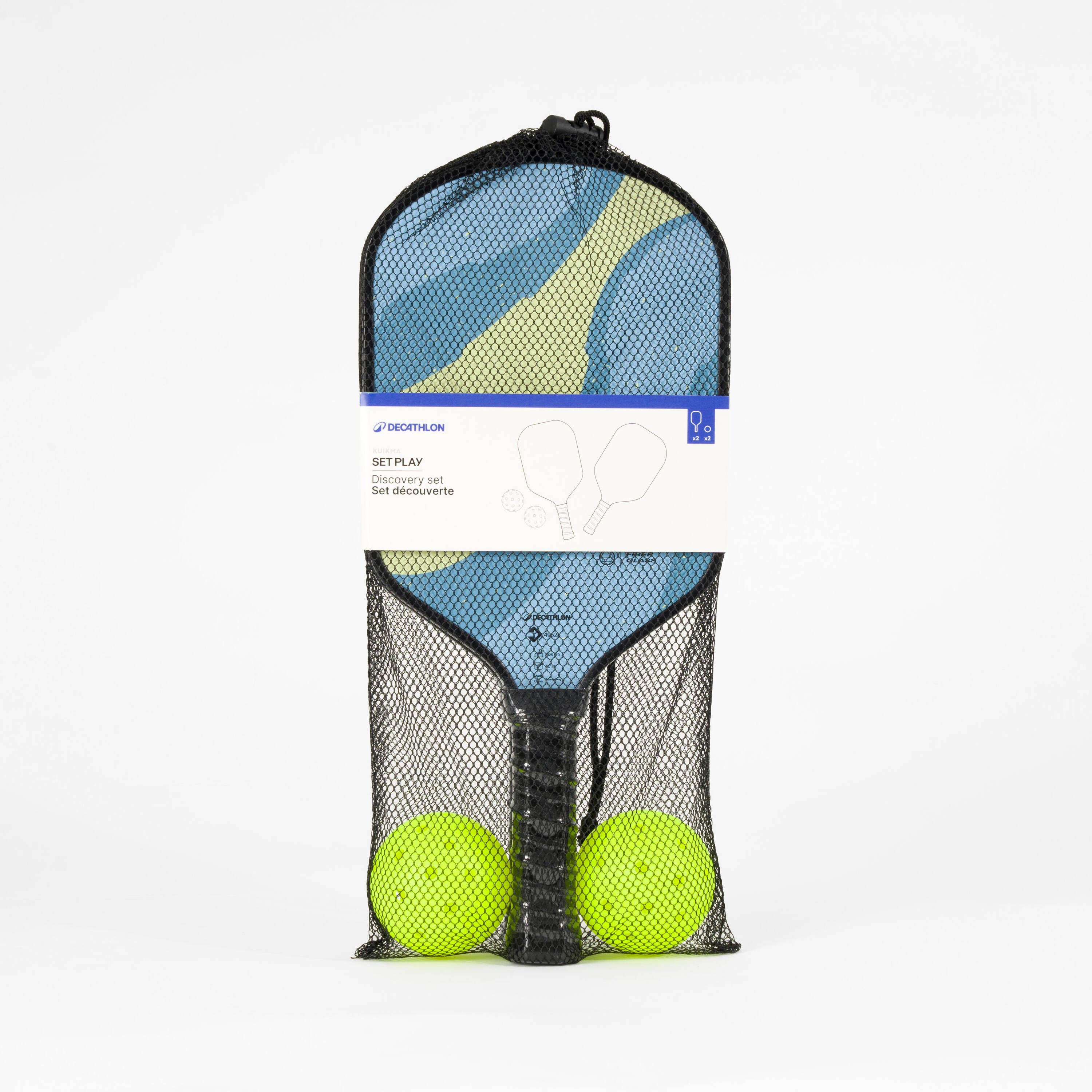 Pickleball Set Play - 2 Rackets, 2 Balls & Carry Bag -  5