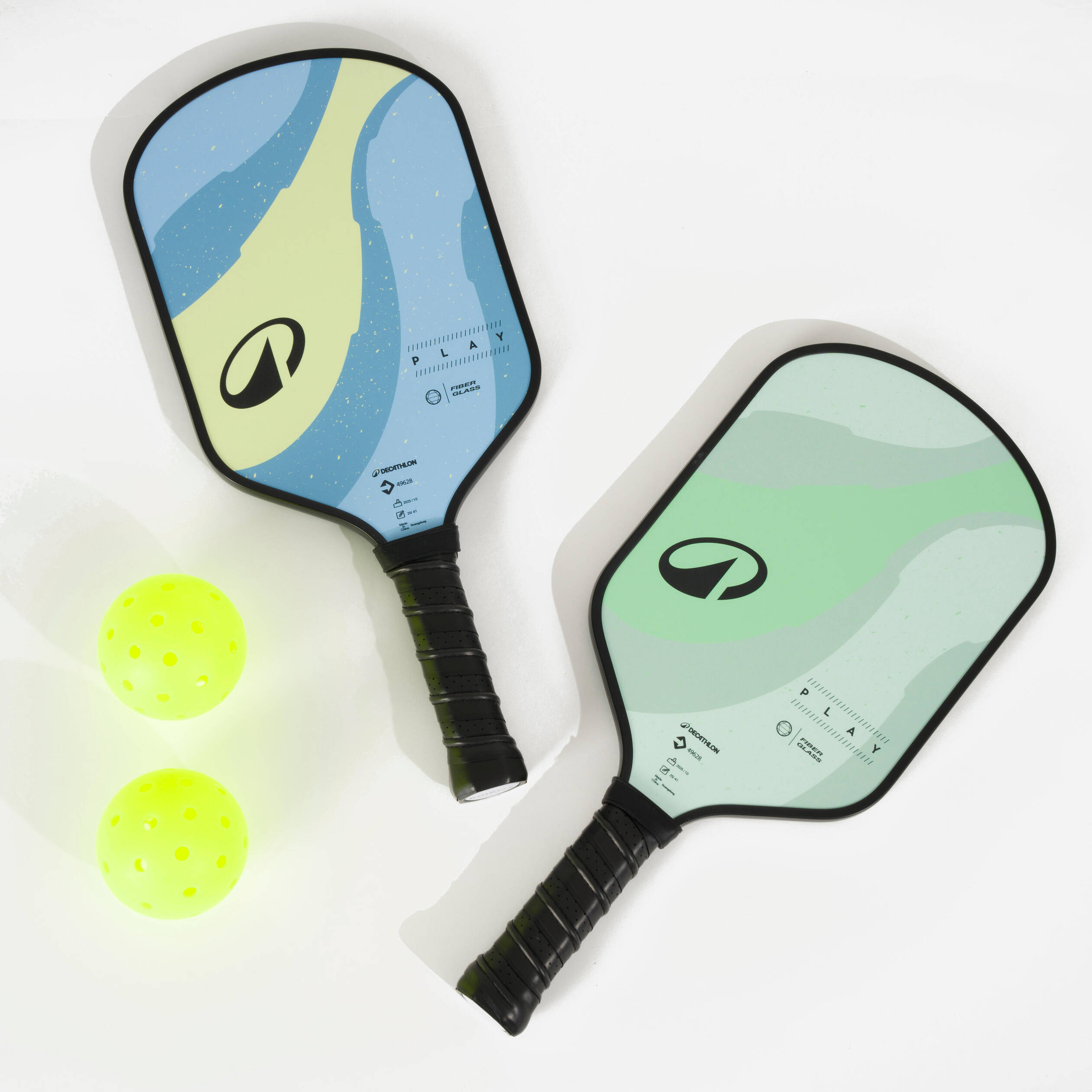 Pickleball Set Play - 2 Rackets, 2 Balls & Carry Bag