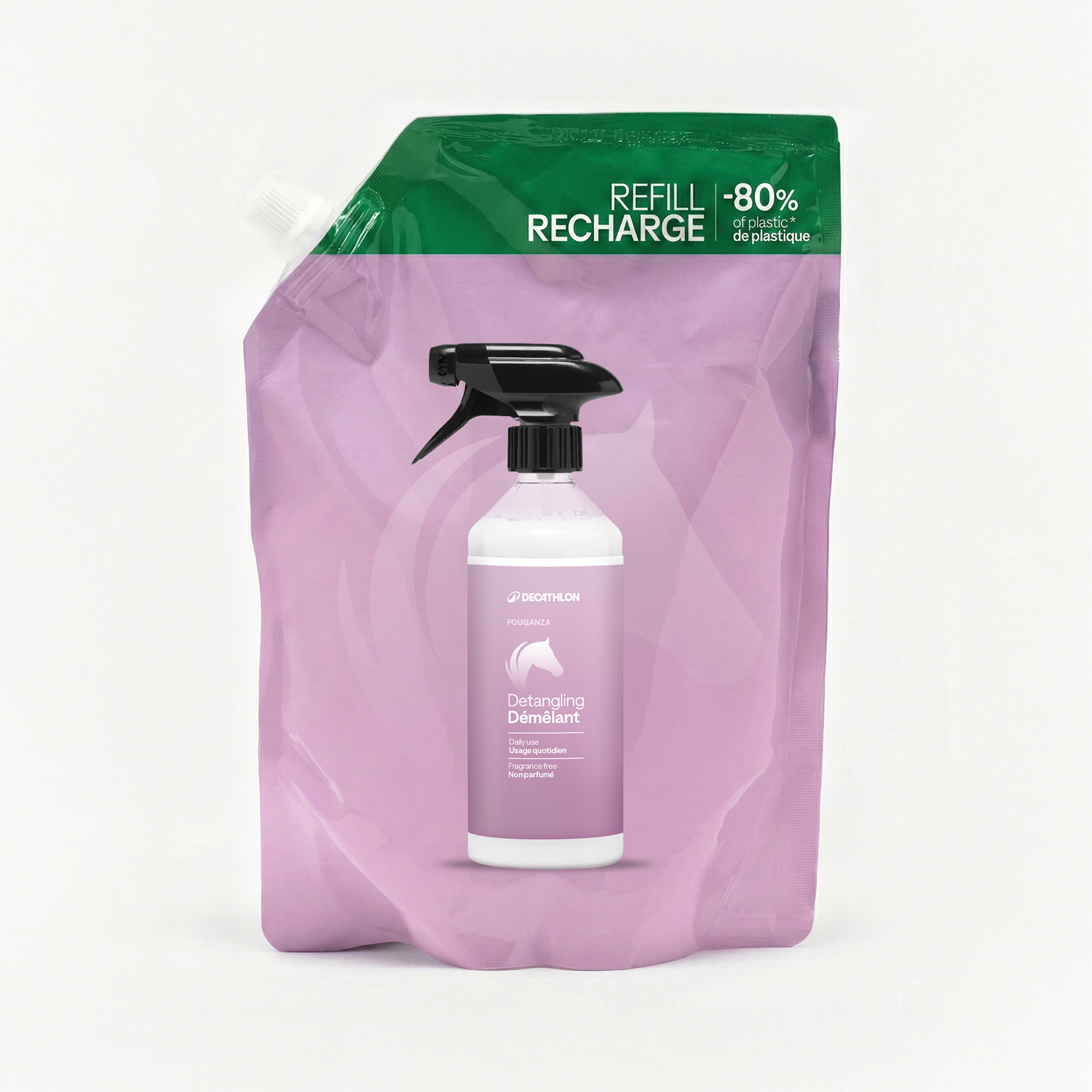 Recharge demelant lustrant cheval doypack 1l - Equitation - Caperlan- Clubs - Entreprises - Collectivités - Associations