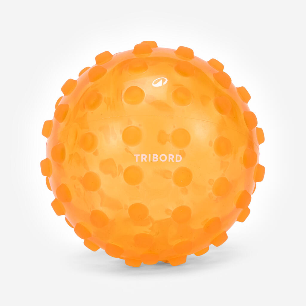 Narandžasta zabavna mala lopta za razvijanje veština u vodi