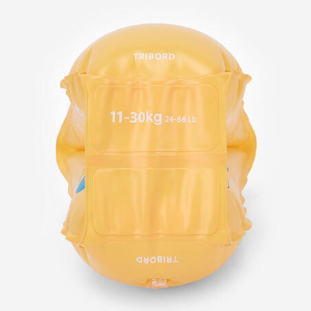 Нарукавники для плавання для дітей 11-30 кг жовті