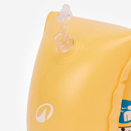 Нарукавники для плавання для дітей 11-30 кг жовті