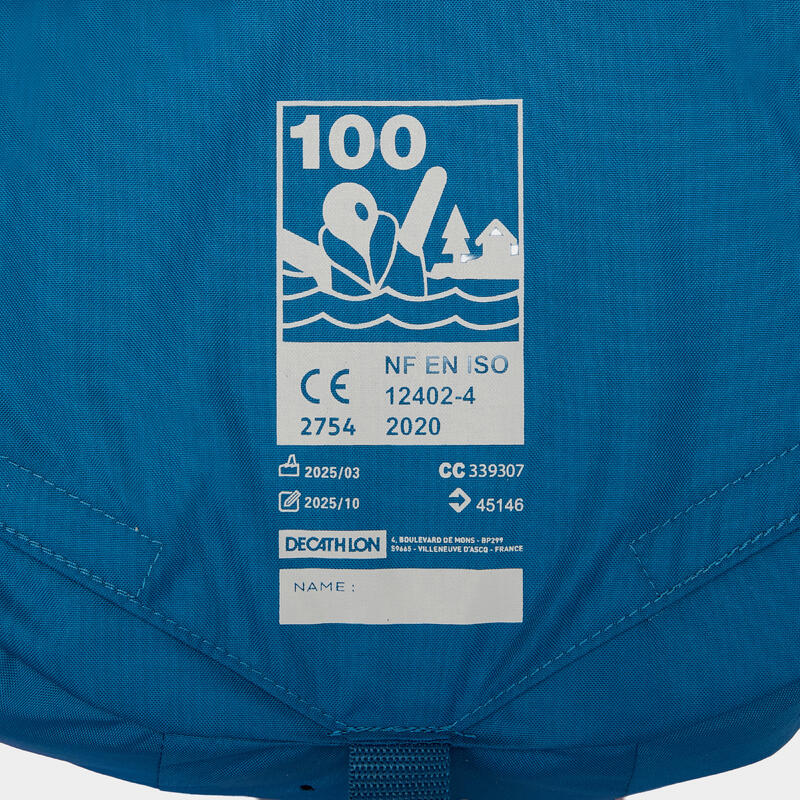Çocuk Can Yeleği - 10-15 Kg - Turuncu/Mavi - LJ100N Easy