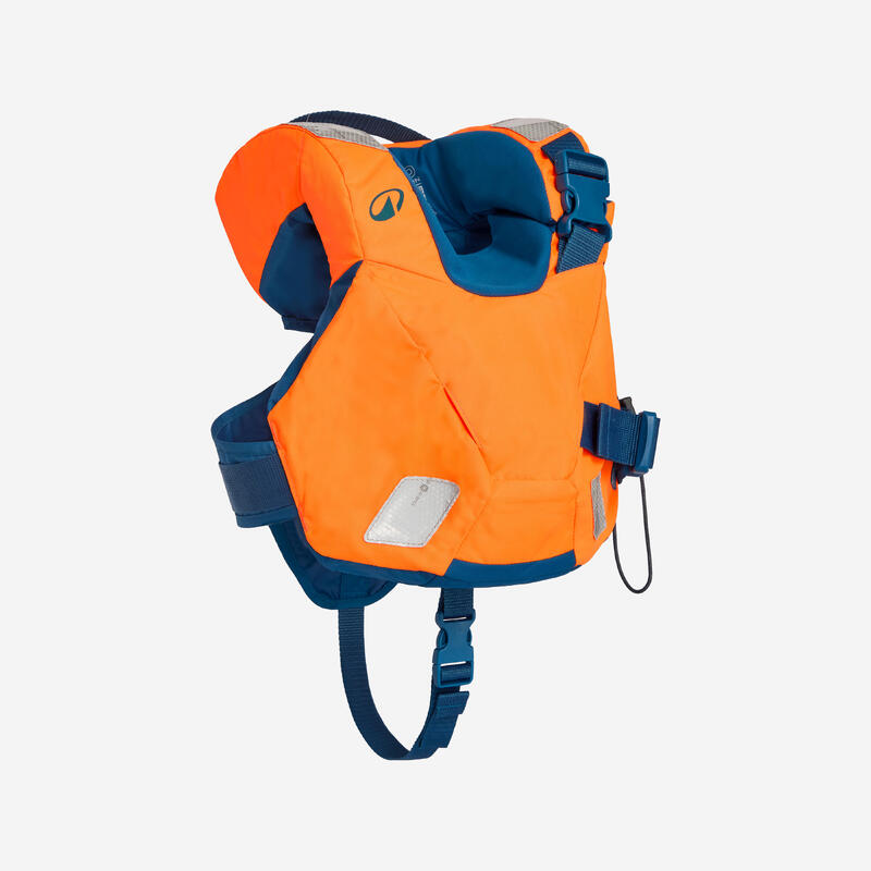 Çocuk Can Yeleği - 10-15 Kg - Turuncu/Mavi - LJ100N Easy