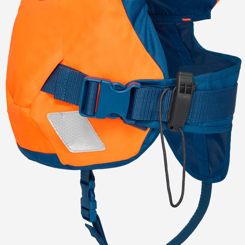 Çocuk Can Yeleği - 10-15 Kg - Turuncu/Mavi - LJ100N Easy