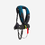 Gilet de sauvetage automatique lj 180 offshore + harnais noir / pétrole