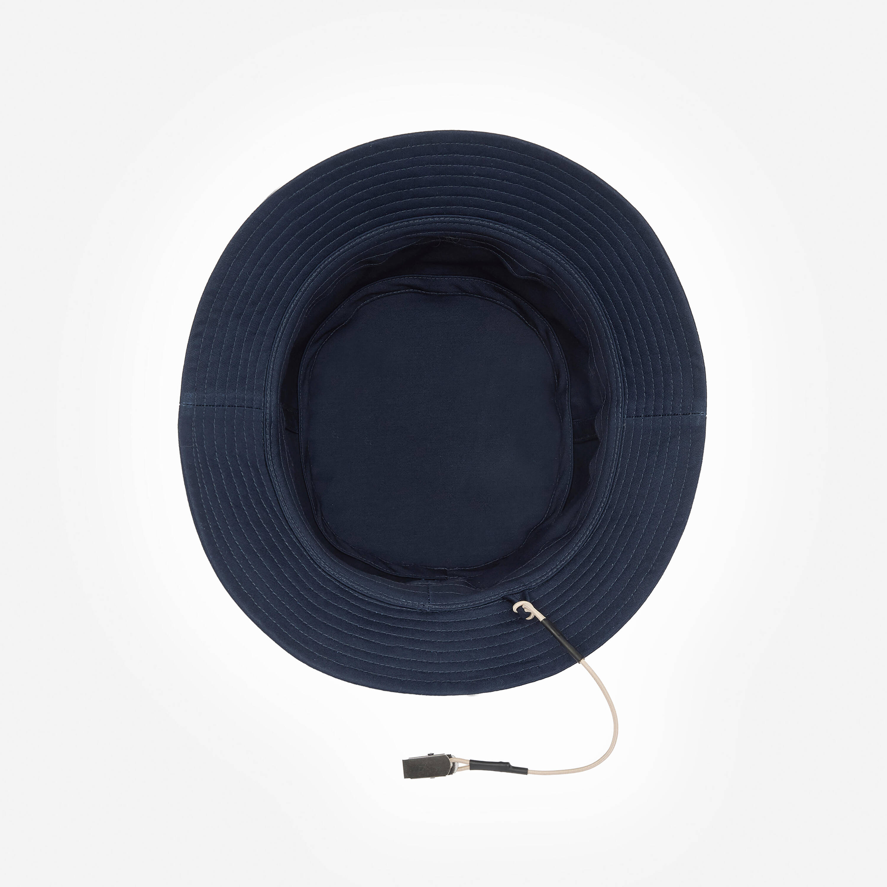 Adults’ Sailing boat hat 100 - Navy blue cotton -  2
