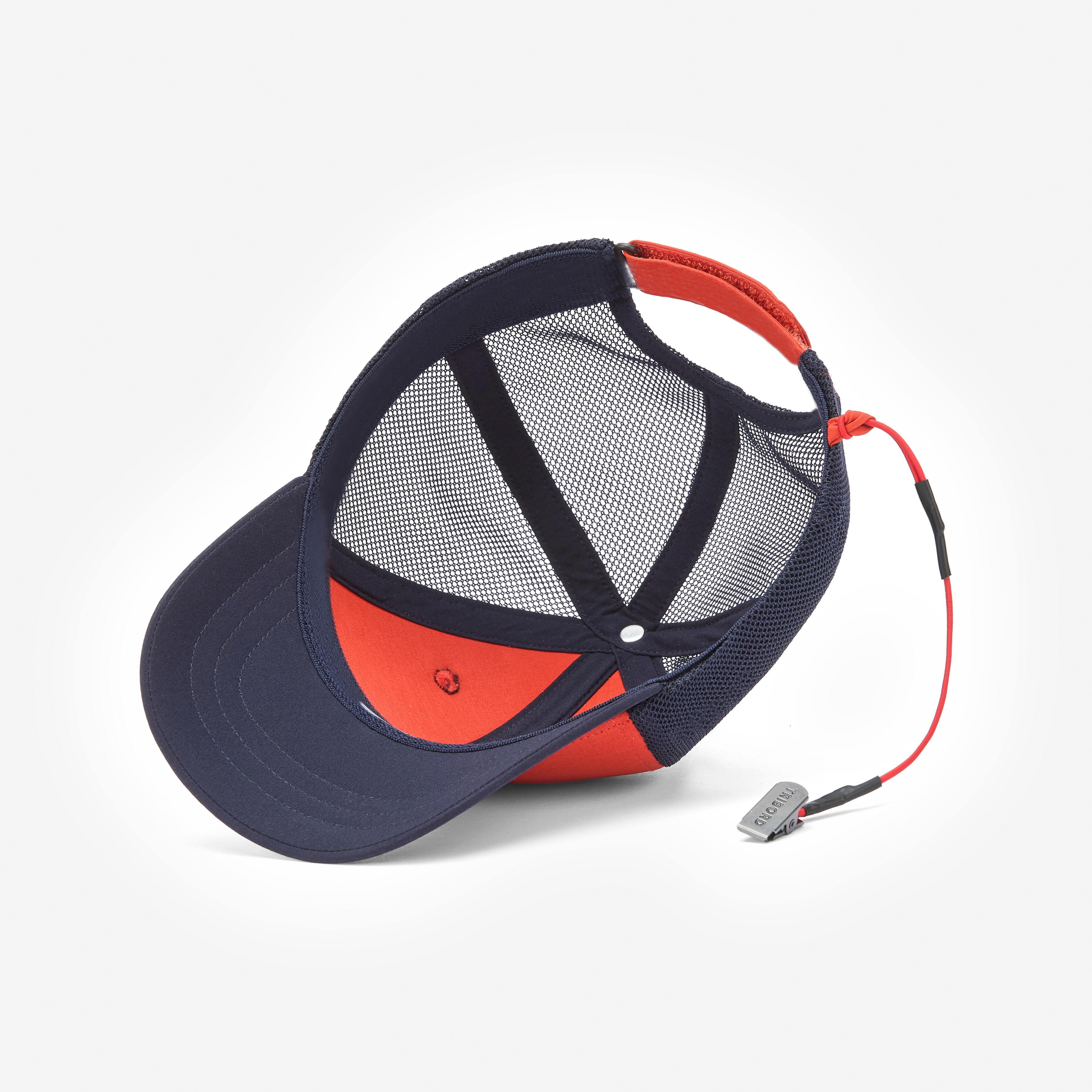 TRIBORD Detská jachtárska šiltovka 500 červená 52-54 cm · záber 6