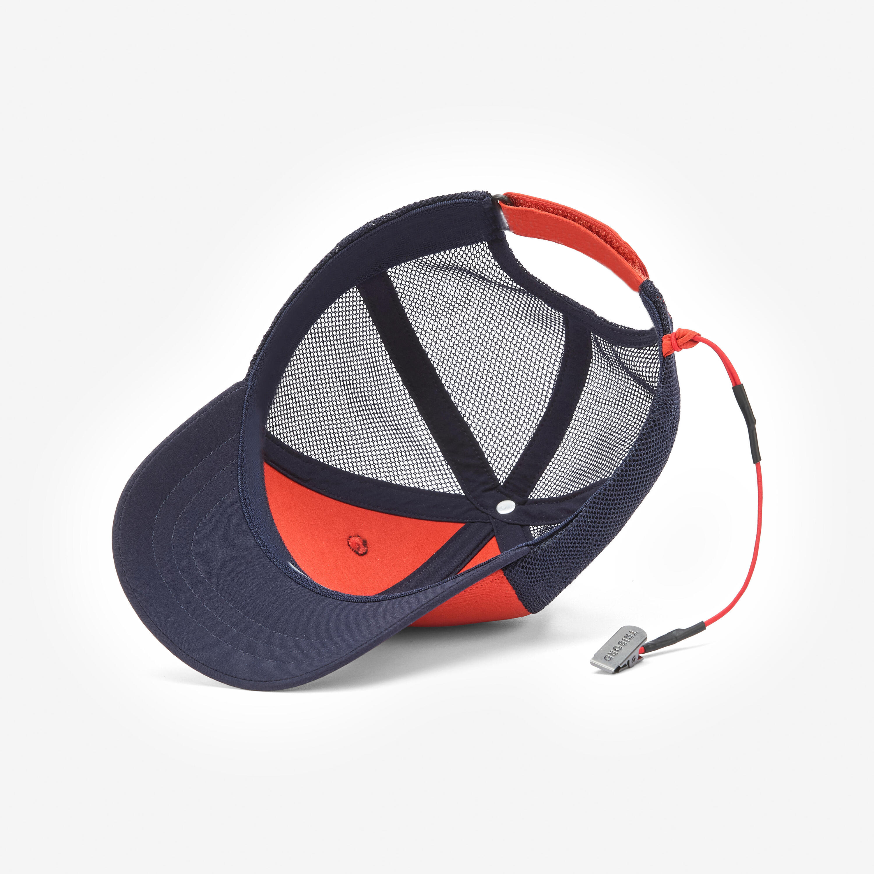 Casquette bateau enfant, 500 rouge 5/6