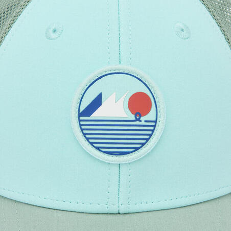 Кепка дитяча 500 для вітрильного спорту світло-зелена