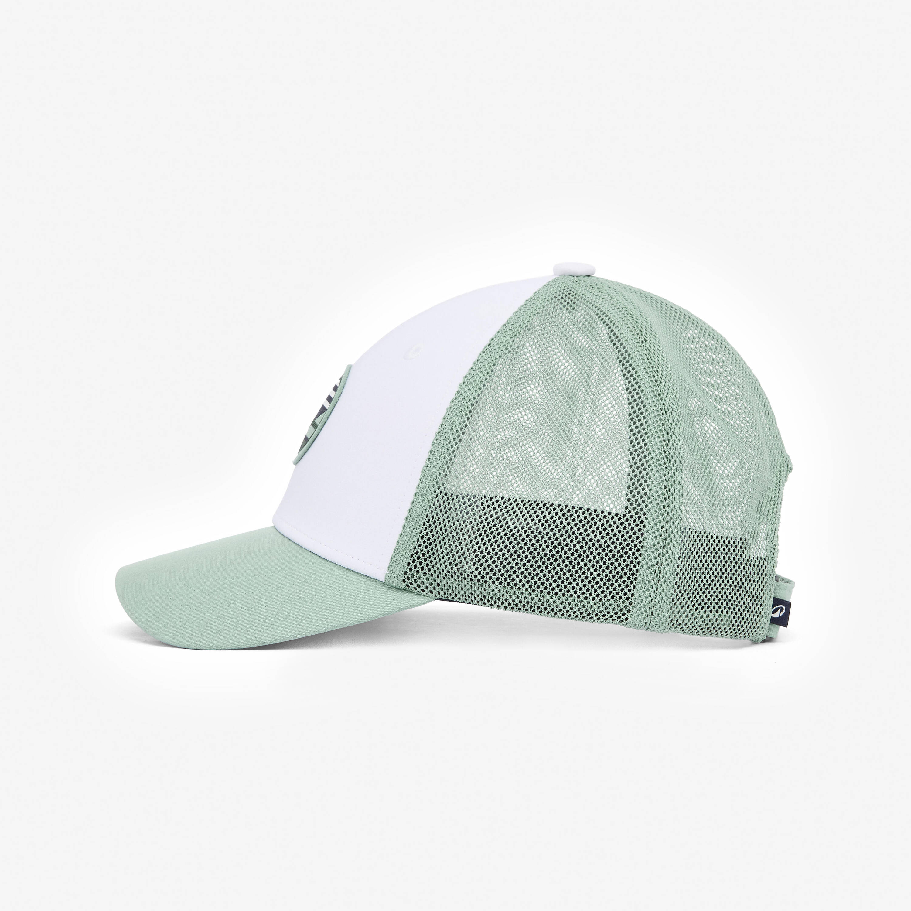 Boating cap 500 white green -  3