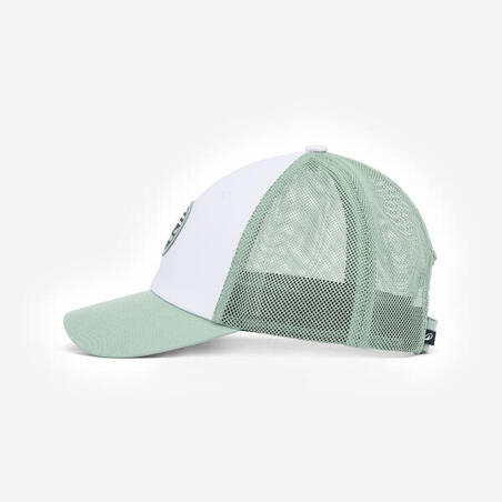 Кепка дитяча 500 біла/зелена