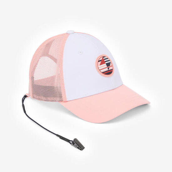 Casquette bateau, 500 blanc rose