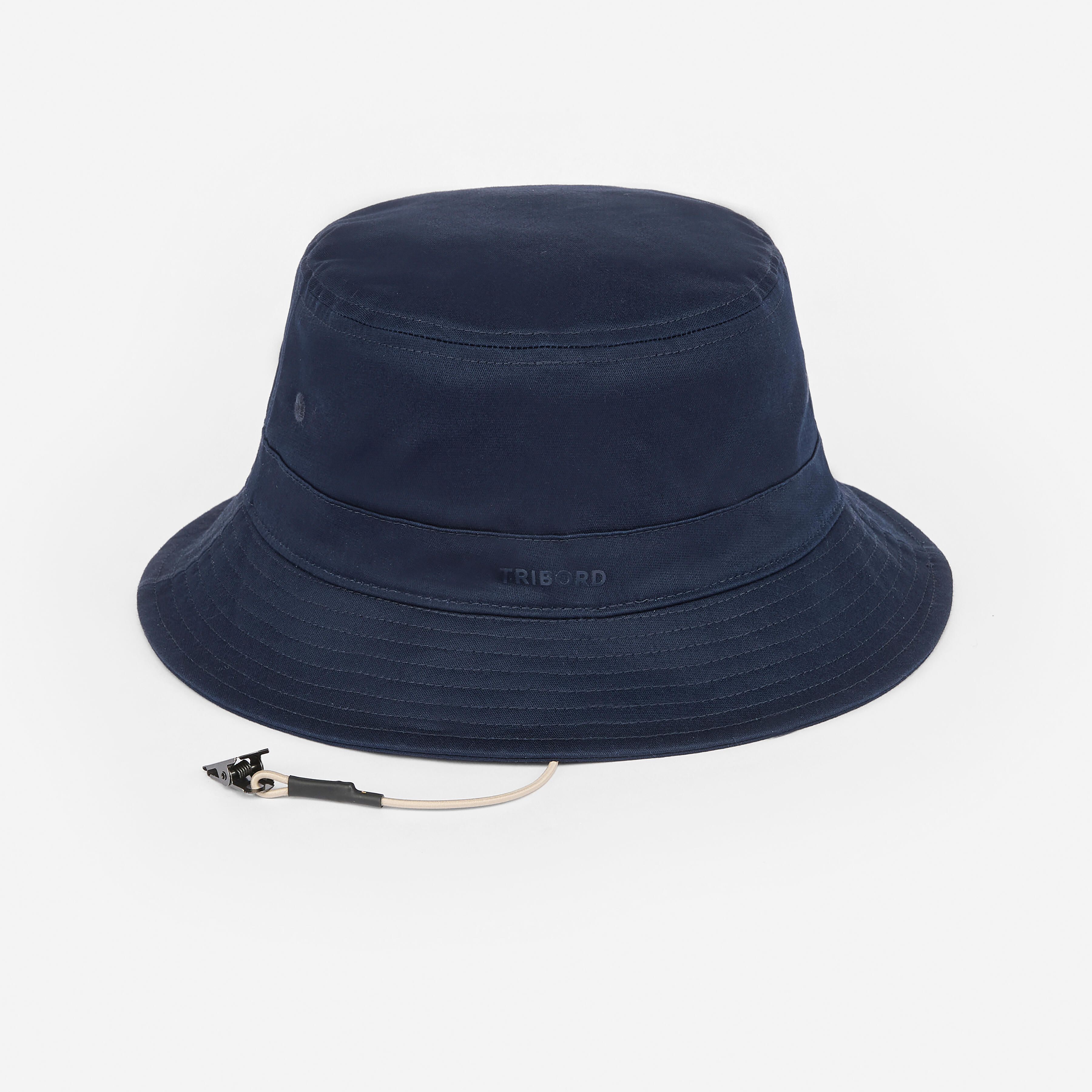 Adults’ Sailing boat hat 100 - Navy blue cotton