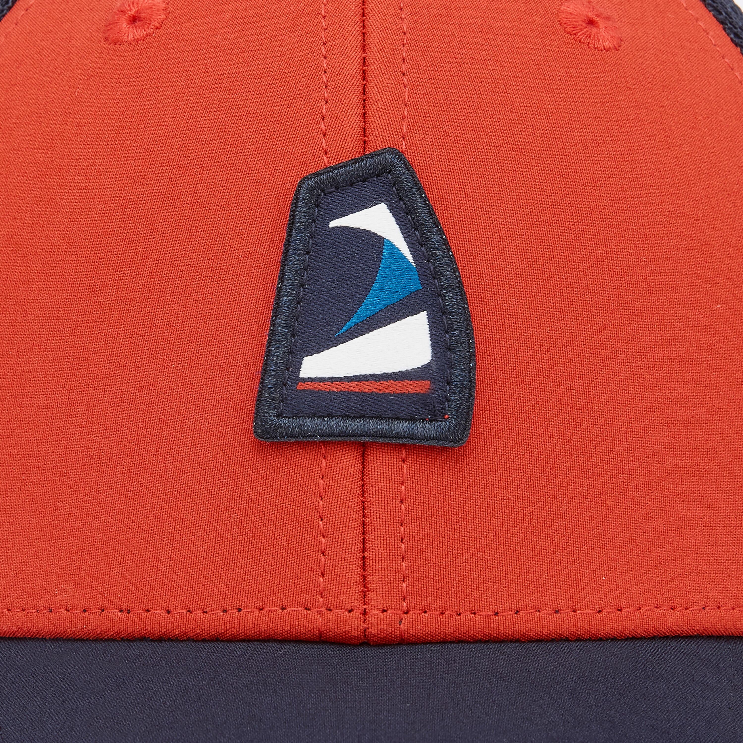 Casquette bateau enfant, 500 rouge 6/6