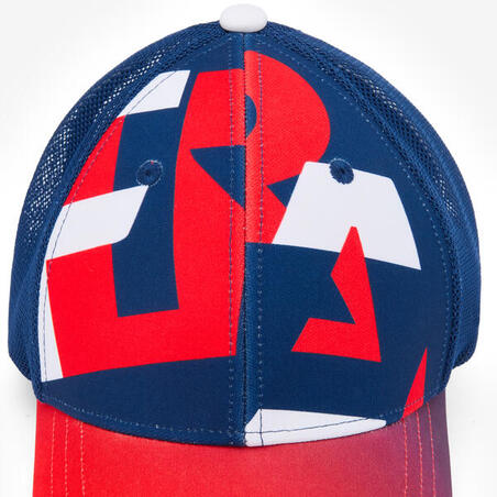 Кепка 500 для вітрильного спорту синя/червона