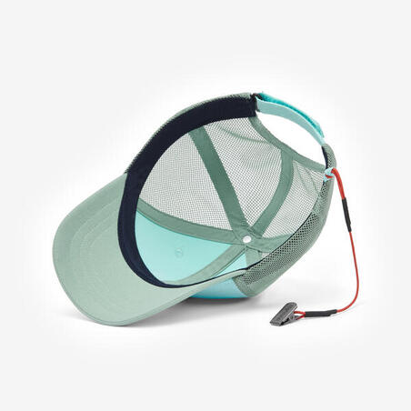 Кепка дитяча 500 для вітрильного спорту світло-зелена