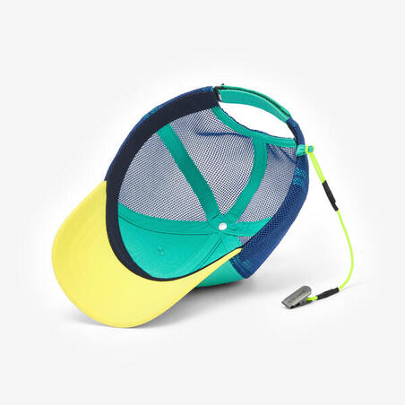 Кепка дитяча 500 для вітрильного спорту бірюзова