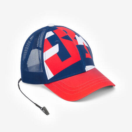 Кепка 500 для вітрильного спорту синя/червона