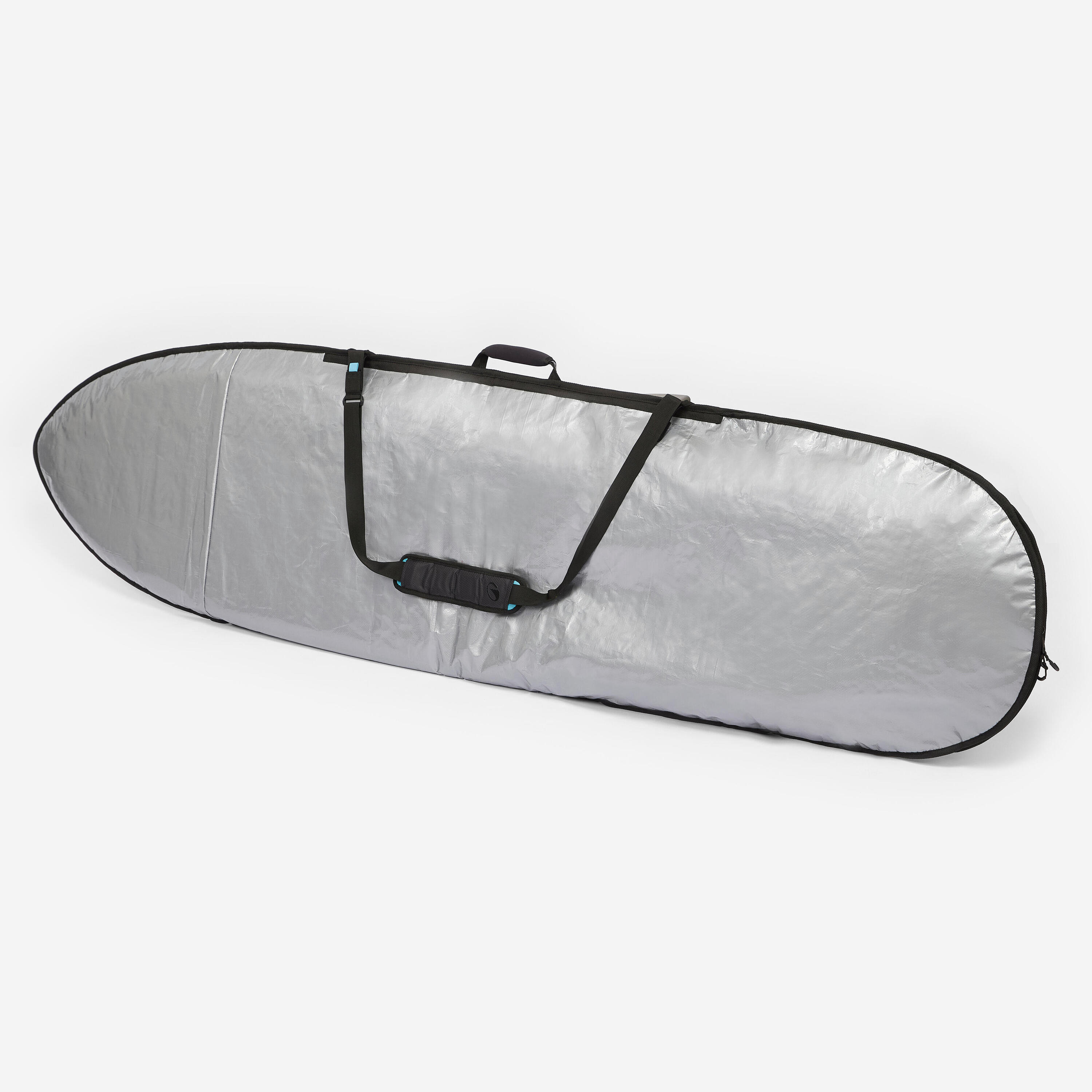 Housse surf boardbag 1 planche 7'4 maximum , 500 bleu 2/9