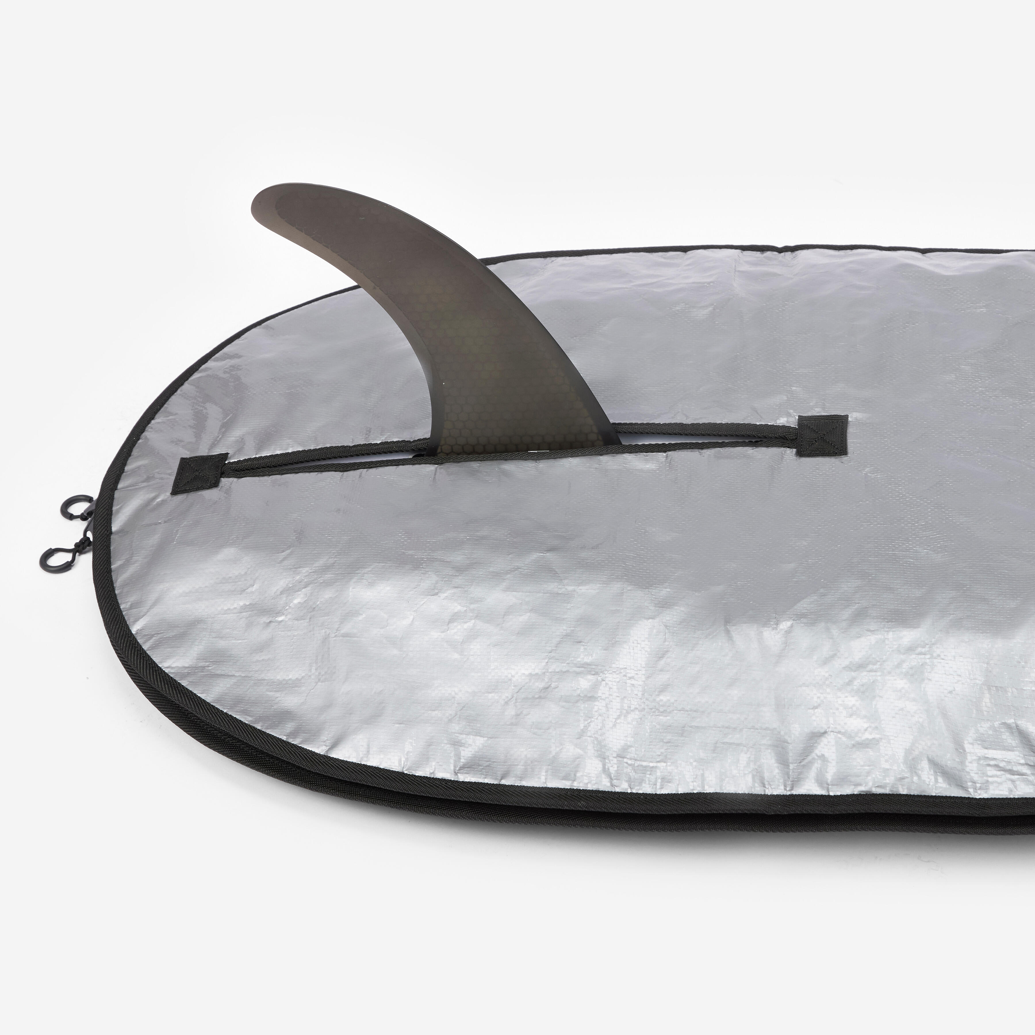DECATHLON Prenosný obal Boardbag 500 na surfovaciu dosku s dĺžkou do 8'2 modrý bez · záber 6