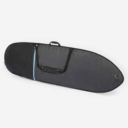 Housse surf boardbag 1 planche 6'1 maximum , 500 bleu