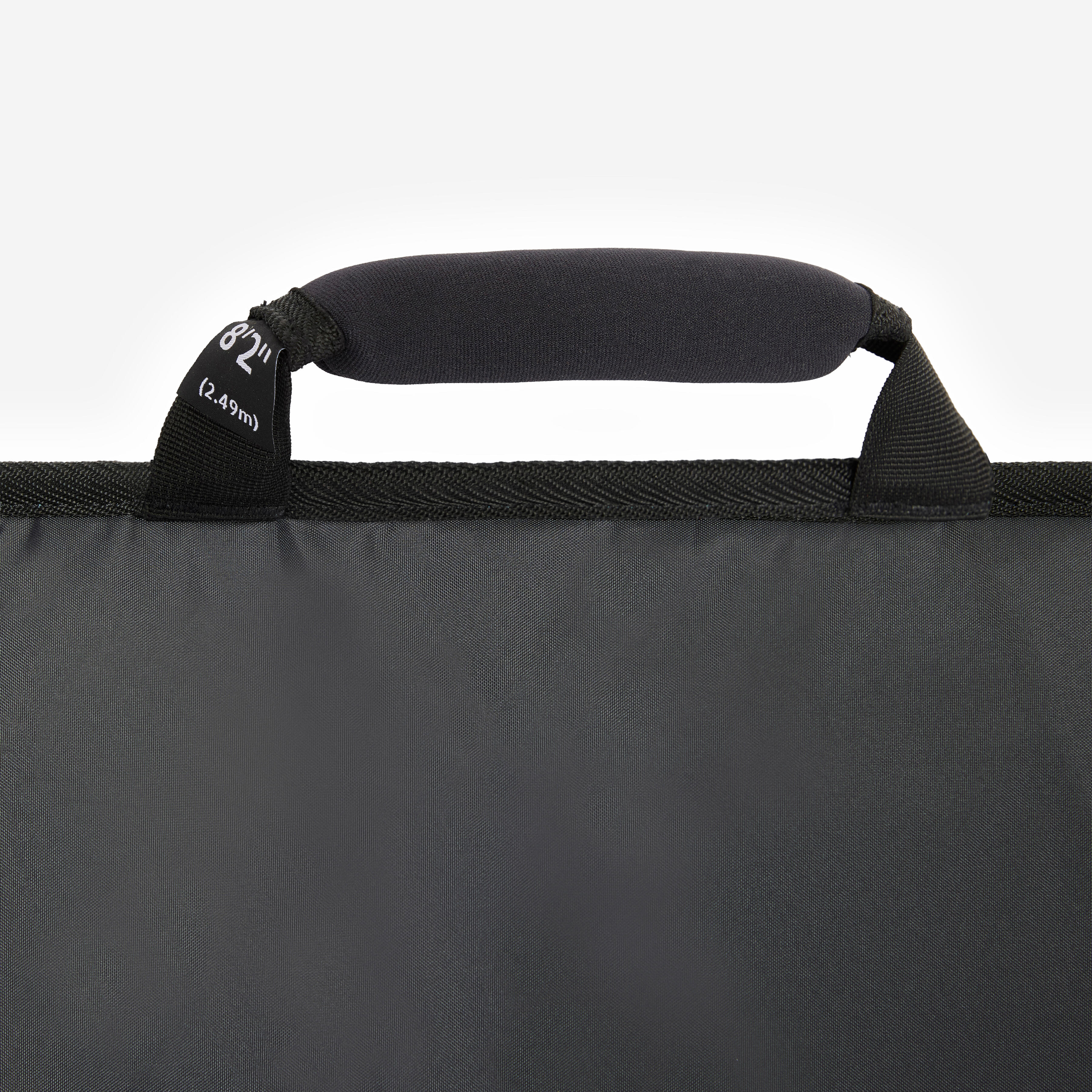 DECATHLON Prenosný obal Boardbag 500 na surfovaciu dosku s dĺžkou do 8'2 modrý bez · záber 8