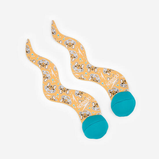 Balles lestées de piscine pour enfant, Speedo Orange aquarium noir