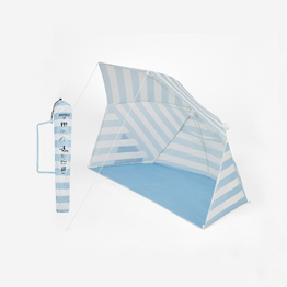 Tente de plage anti UV UPF50+ 3 places IWIKO Bleu rêve