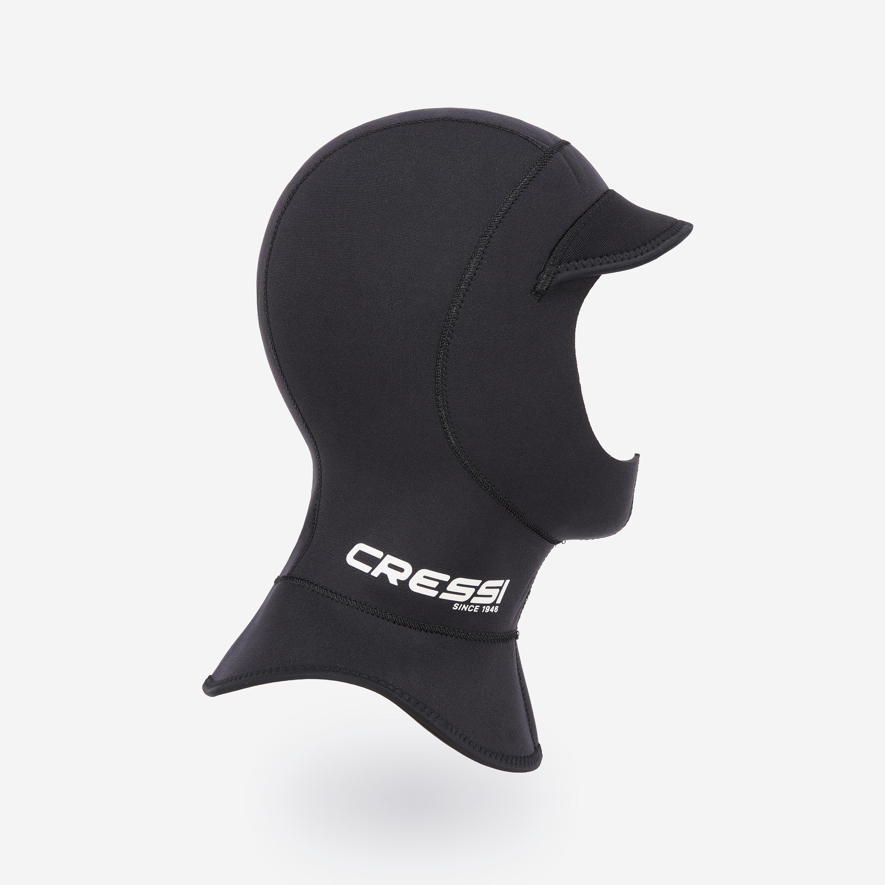 CRESSI Neoprénová kukla Peaked Hood s hrúbkou 2 mm a šiltom čierna L · záber 4
