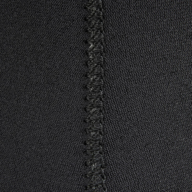 Cagulă de scufundări din neopren 3 mm cu plastron lung Resilient Hood Negru