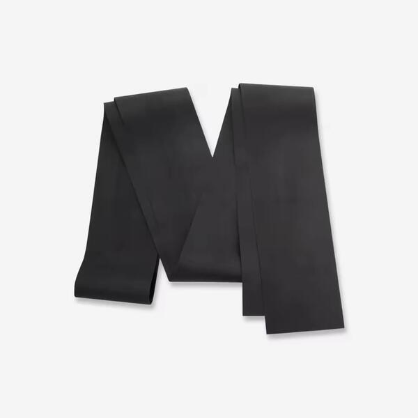 Black flat resistance band