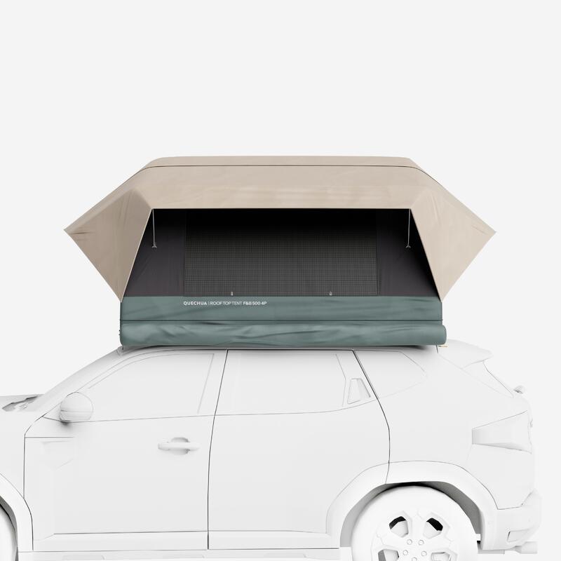 Cort plafon auto 4 locuri Fresh&Black, 500 4P Family