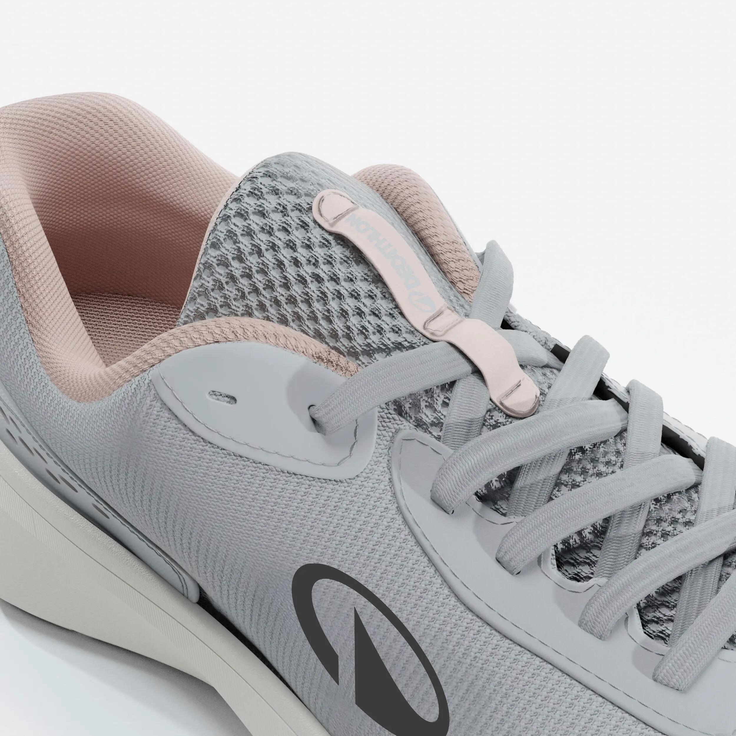 Women Running Light Cushion Shoes, Jogflow 100.1 - Grey -  3