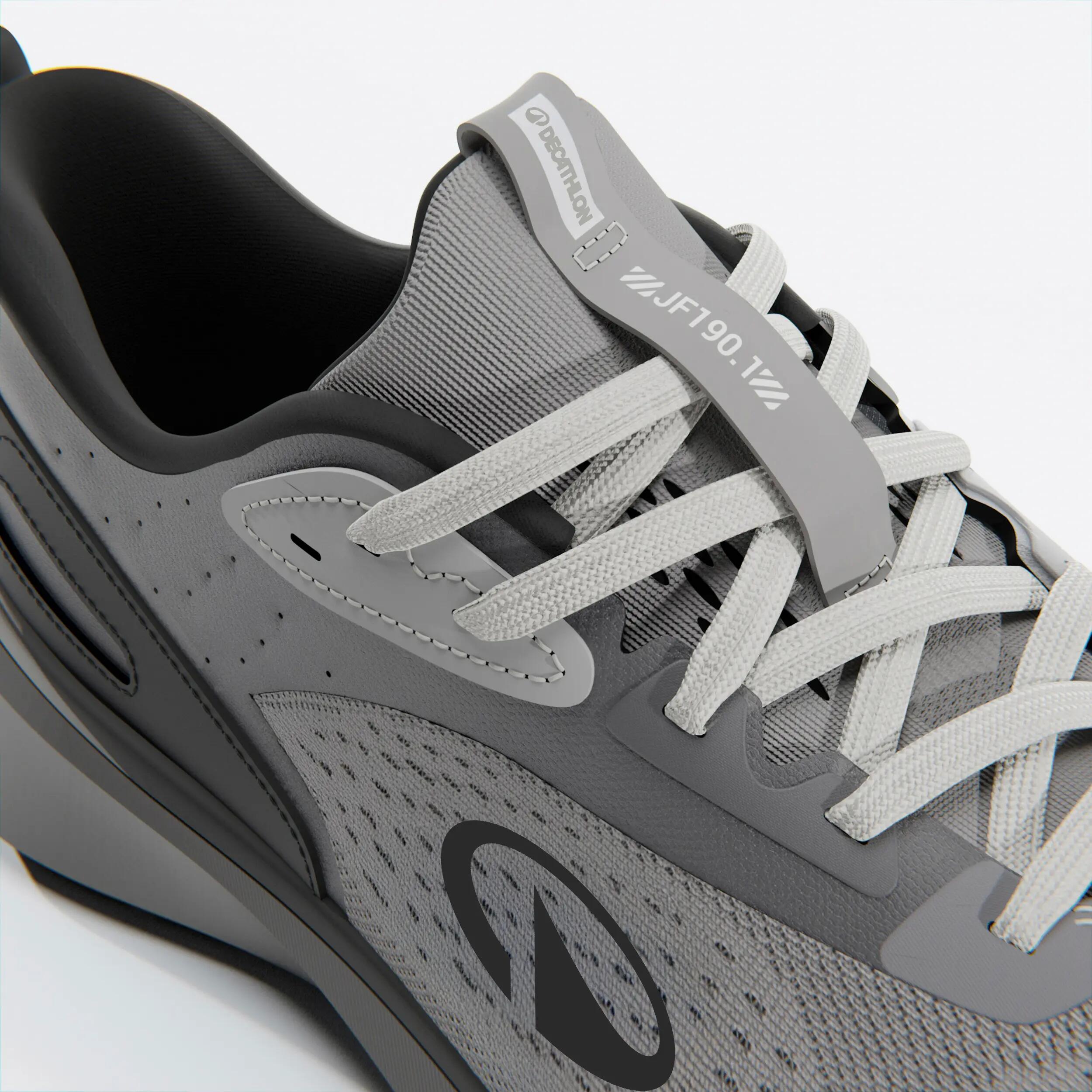 Men Running Grip Foam Cushion Shoes, Jogflow 190.1 - Black -  3