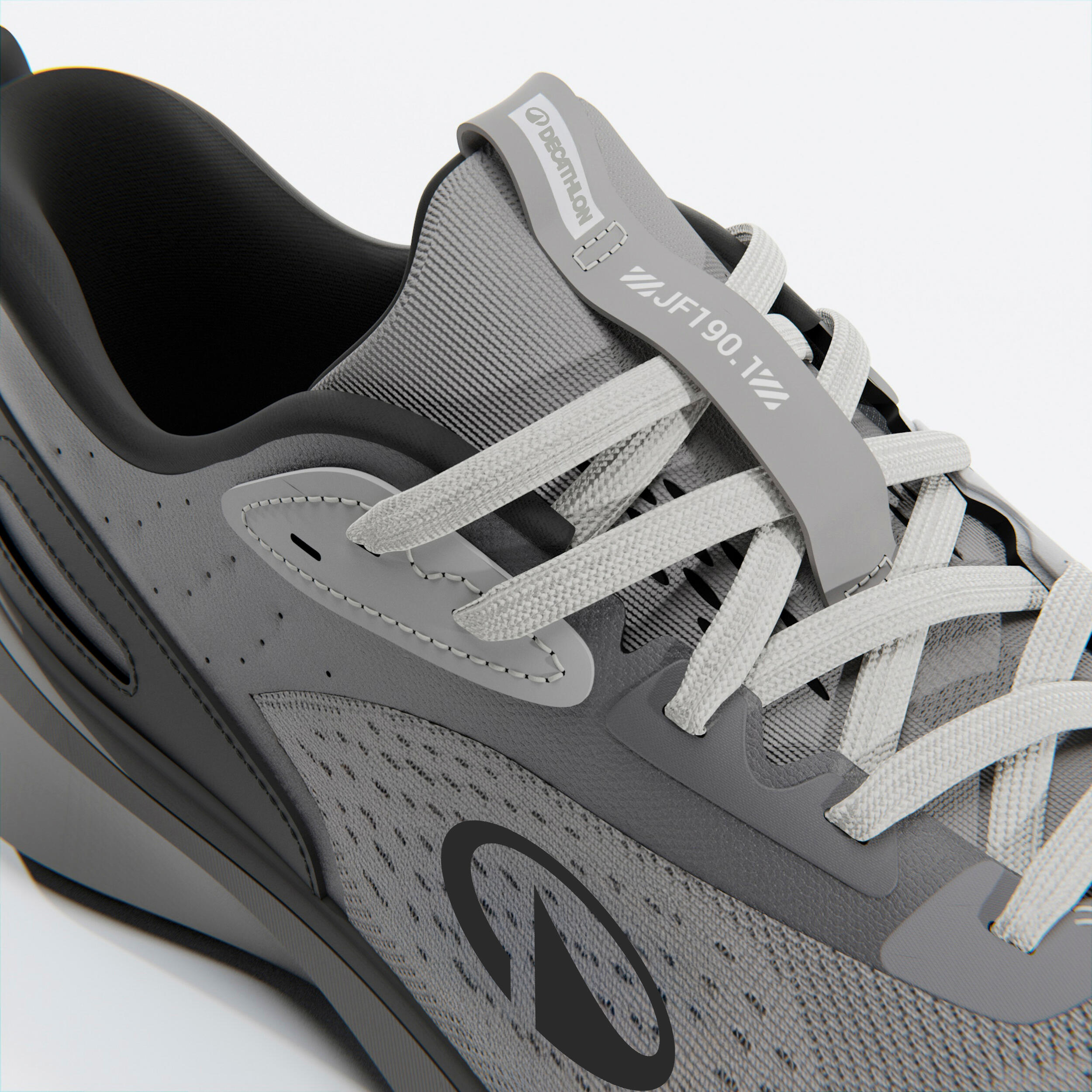 Scarpe running uomo JOGFLOW 190.1 nero-grigio 25/27
